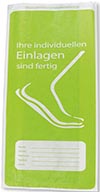 Einlagentüten für orthopädische Einlagen